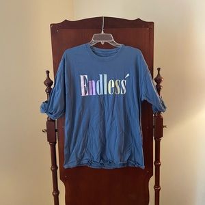 “Endless” long sleeve tee shirt